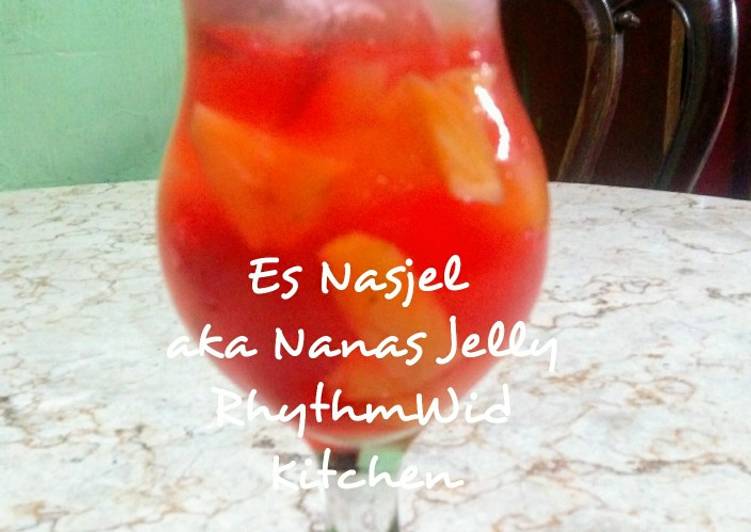 Es NasJel aka Es Buah Nanas dan Jelly