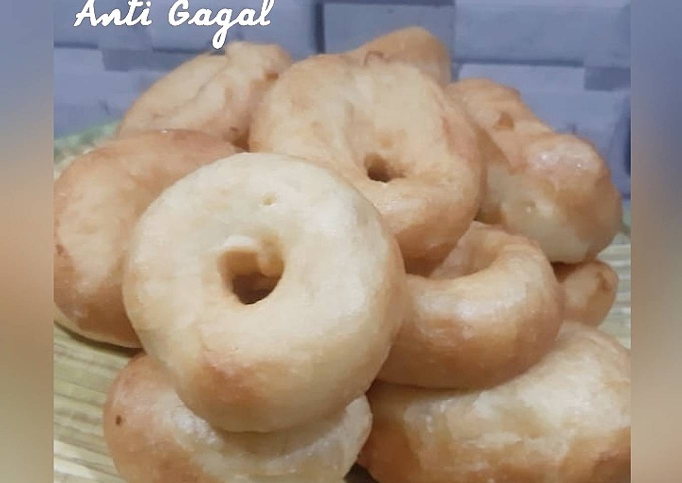 Donat empuk anti gagal untuk pemula