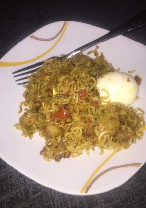 A picture of Jollof Noodles.