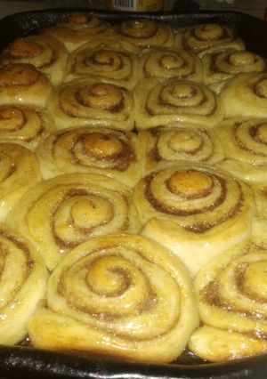 Una foto de Rolls de canela
