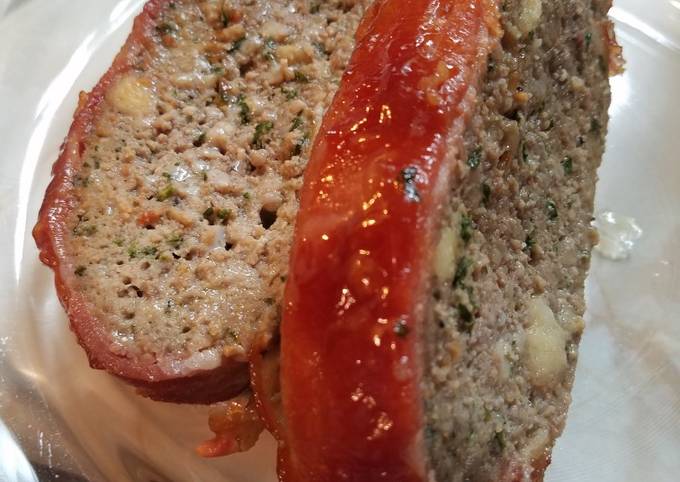 Recipe of Homemade Bacon Wrapped Meatloaf