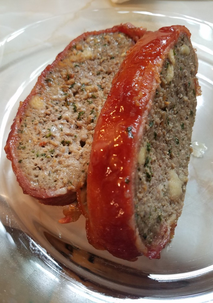 A picture of Bacon Wrapped Meatloaf.