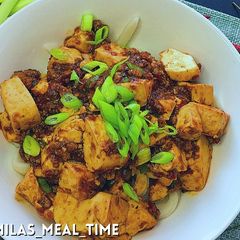 A picture of Mapo Tofu Udon.