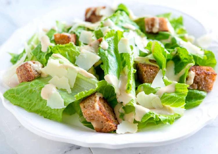 Steps to Prepare Perfect Caesar salad