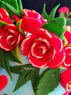 عکسی از دستور خمیر ژلارد (جایگزین فوندانت)👌