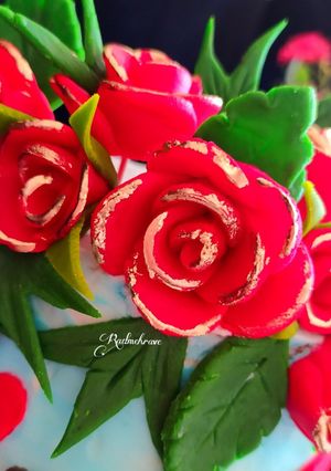 عکسی از دستور خمیر ژلارد (جایگزین فوندانت)👌