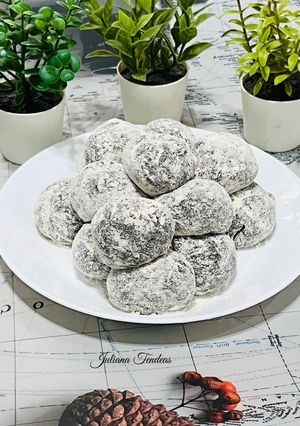 Foto resep 410. Mochi Tepung Ketan Hitam (masak teflon)