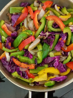 A picture of Saute vegetables.