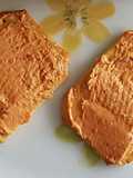 Aperitivo de crema de queso con chorizo
