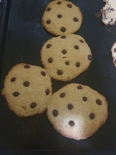 Una foto de Galletas con chip de chocolate