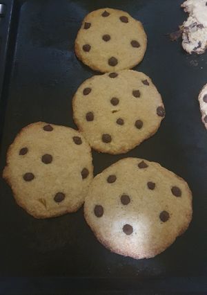 Una foto de Galletas con chip de chocolate