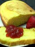 Pan de helado de vainilla, dos ingredientes solamente