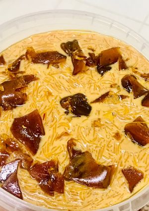 A picture of Caramel vermicelli Kheer.