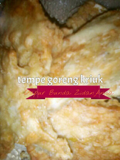Foto resep Tempe goreng kriuk