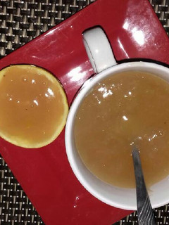 Una foto de Gelatina de naranja