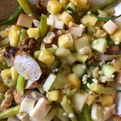 A picture of Yellow Submarine Salad.