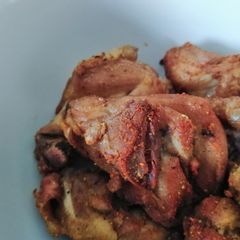A picture of Simple Crispy fried chicken #4weekschallenge #charityrecipe.