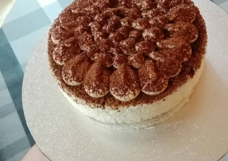 Tarta de tiramisú