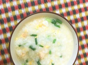 Hình của món Cách nấu cháo trứng đơn giản.