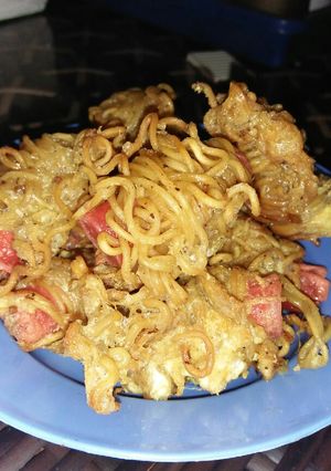 Foto resep Sosis gulung mie slimut telur