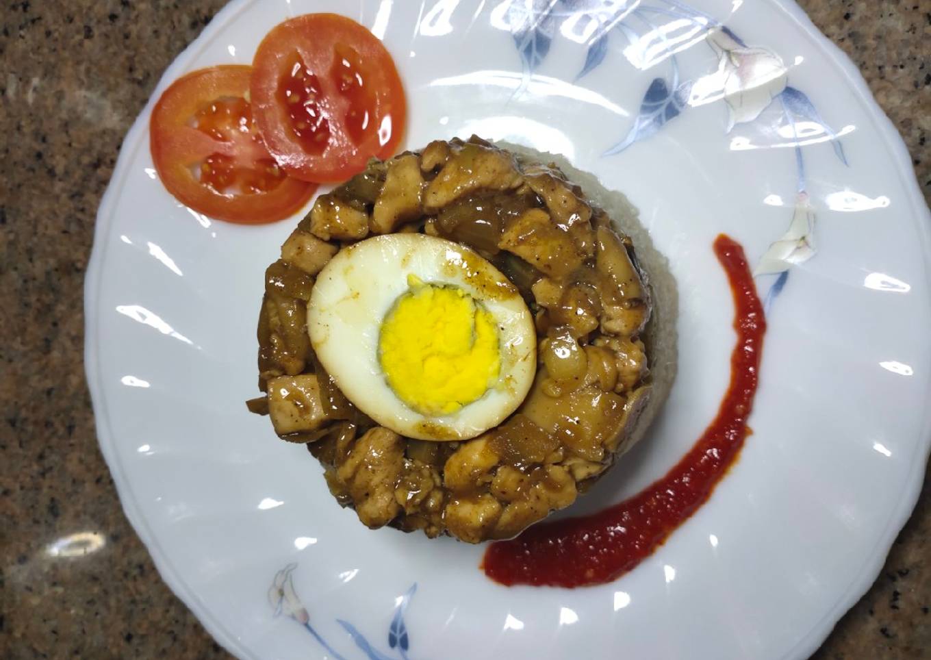 Nasi Tim Ayam Jamur Rice Cooker 蘑菇鸡队饭电饭锅