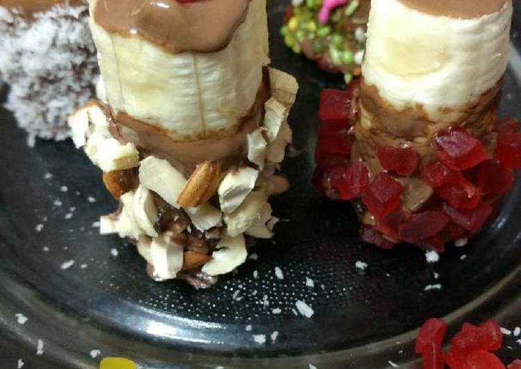 Kids special (Gourmet Chocolate covered banana)