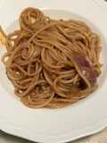 Spaghetti in padella 31 cipolla rossa di Tropea e Nduja