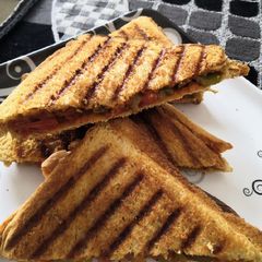 Crispy schezwan toast A picture of Crispy schezwan toast.