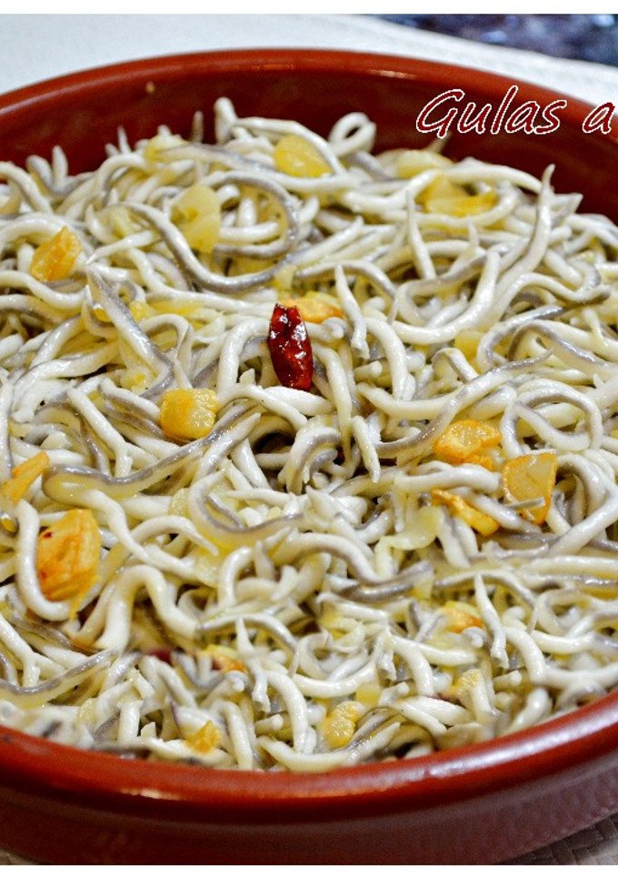Una foto de Gulas a la bilbaina (Thermomix)