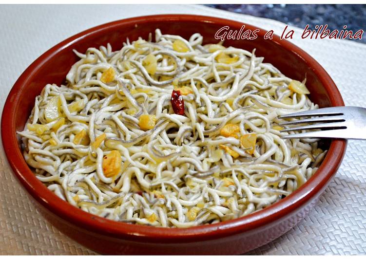 Gulas a la bilbaina (Thermomix)
