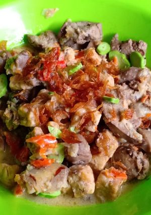 Foto resep Ati Ampela kuah santan