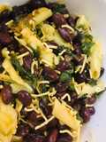 Red lobia chaat