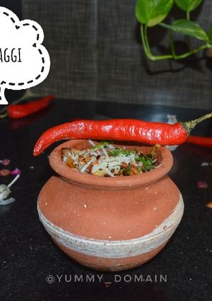 A picture of Cheesy tadka Maggie Recipe.