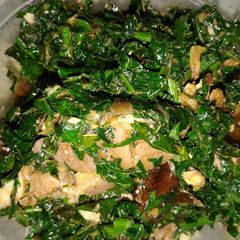 A picture of Uziza stew#abjmom #MyHubFav.