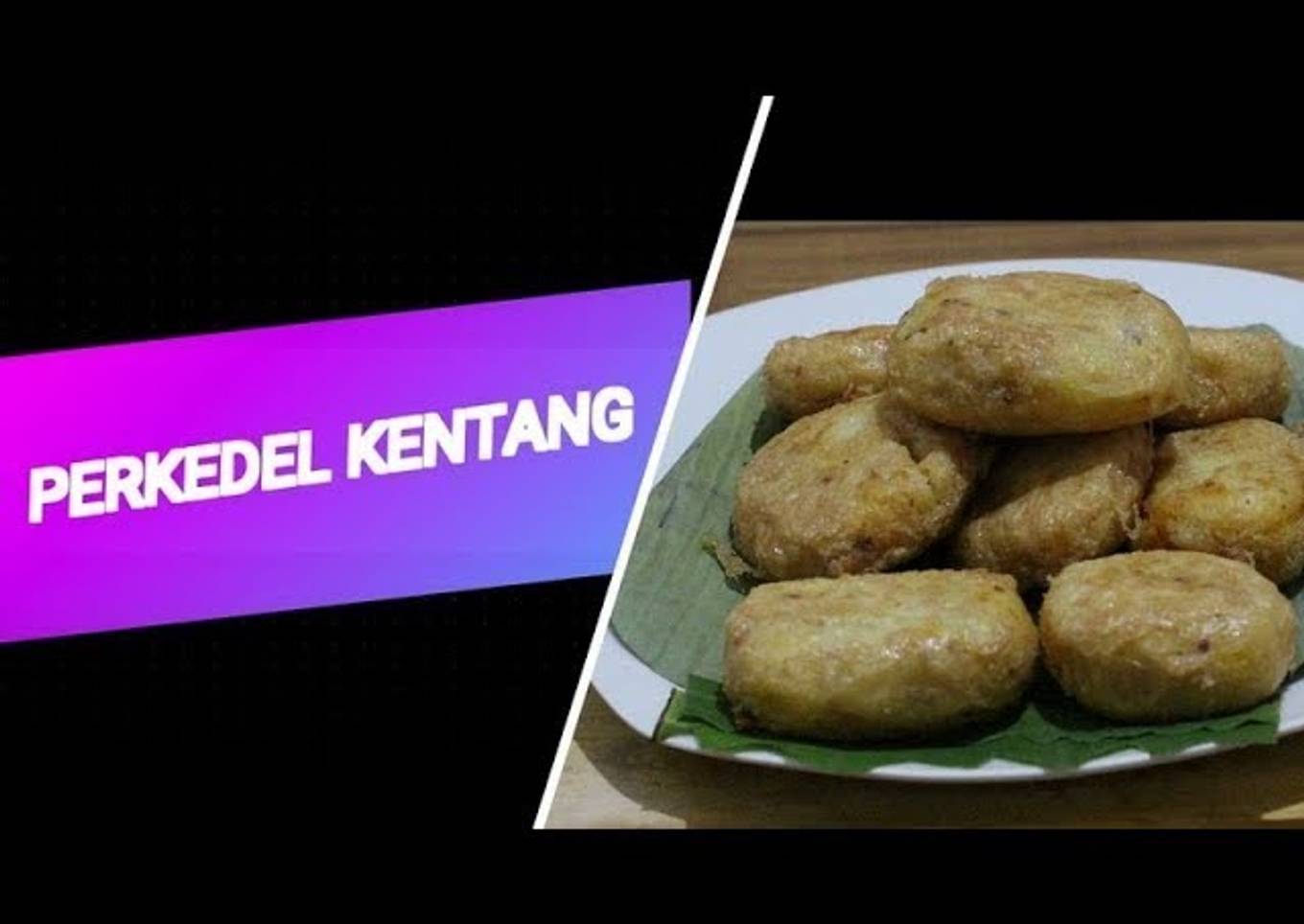 Perkedel kentang anti gagal