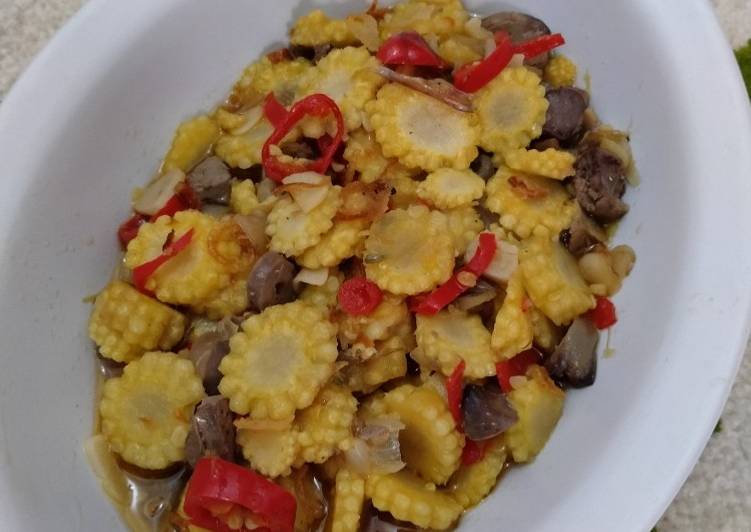 Tumis Putren Pelati(Ampela Ati)