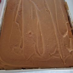 A picture of Peanut Butter Texas Sheet Cake.