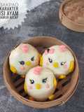 Bakpao Karakter Isi Ayam Jamur Kecap