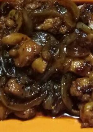 Foto resep Ayam Lada hitam