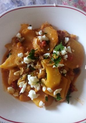 Foto principal de Migas de bacalao con patatas