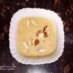 A picture of Gram flour sheera.