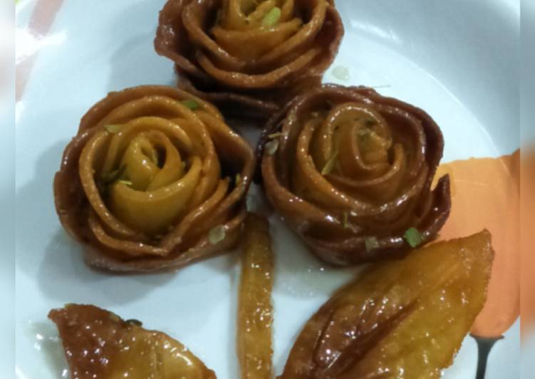 Steps to Make Quick Sweet Rose