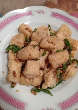 Foto resep Tahu krispi cabe bawang