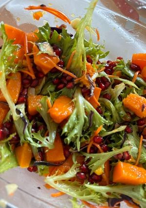 Foto de Salada de Abóbora e Romã