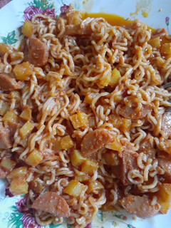 عکسی از دستور نودل خودم پز😋