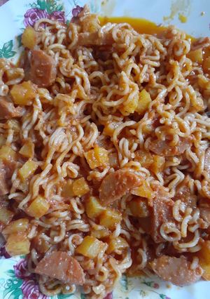 عکسی از دستور نودل خودم پز😋