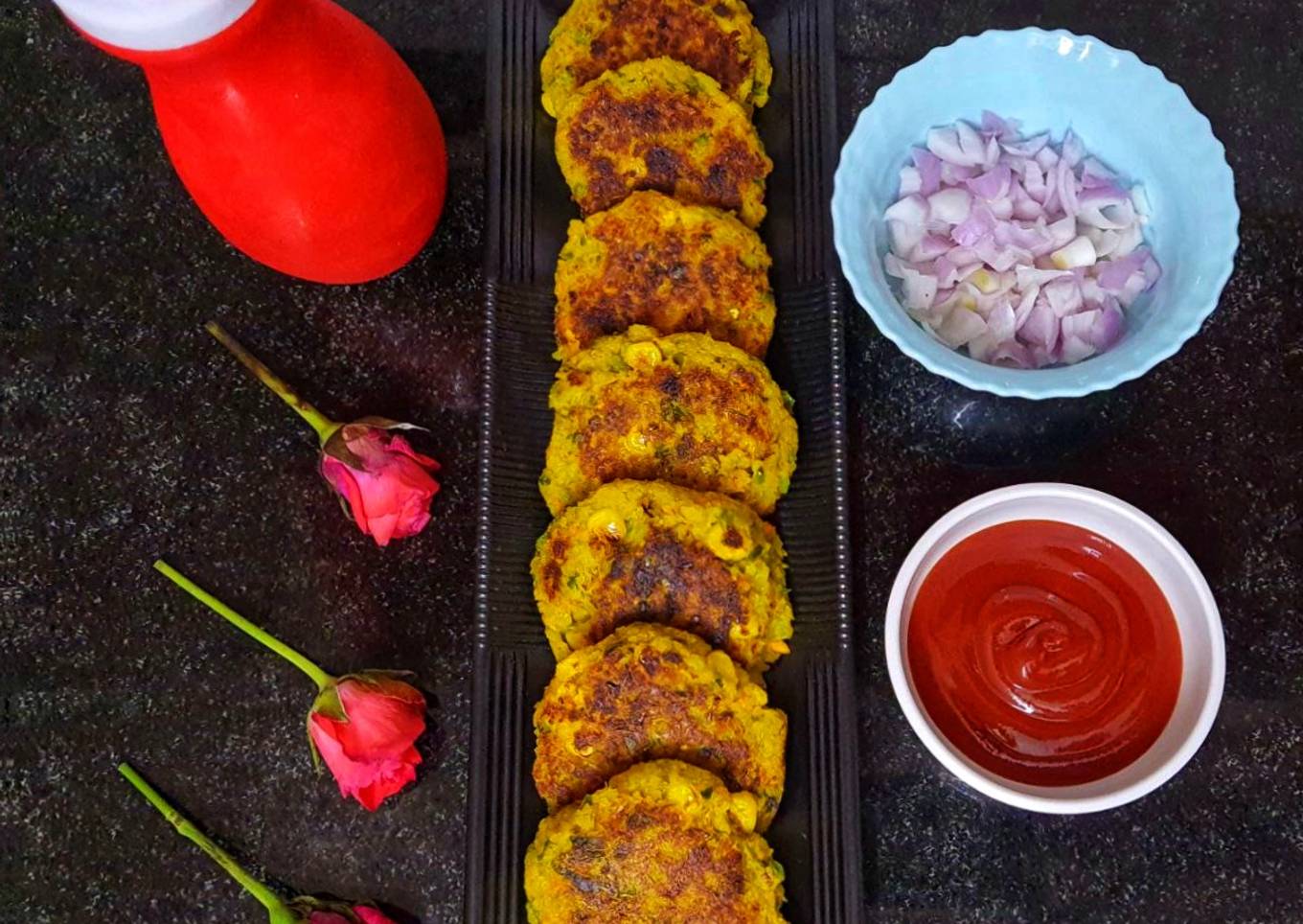 Corn patties