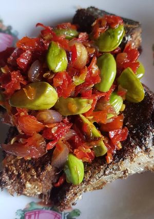 Foto resep Balado ikan pete