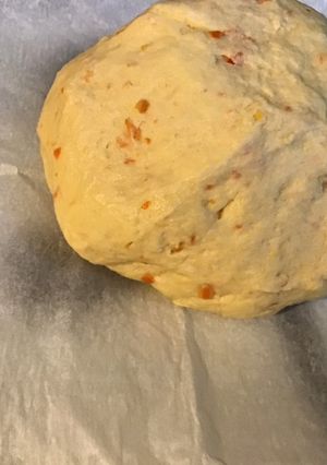 Une photo de Pâte brisée au kaki et citron