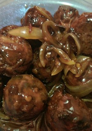 Foto resep Bola-bola pindang ikan tongkol + Saori Saus Pedas Ala Szechuan